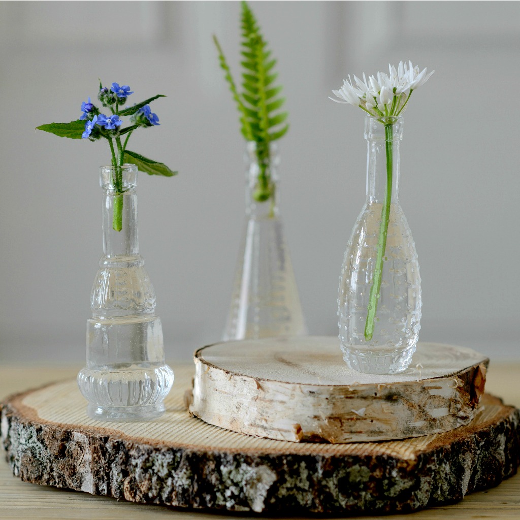 Bud Vase French Style Mini Glass Flower Vases Studio.