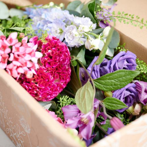 Summer ~ Bright & Bold Flower Arranging Box