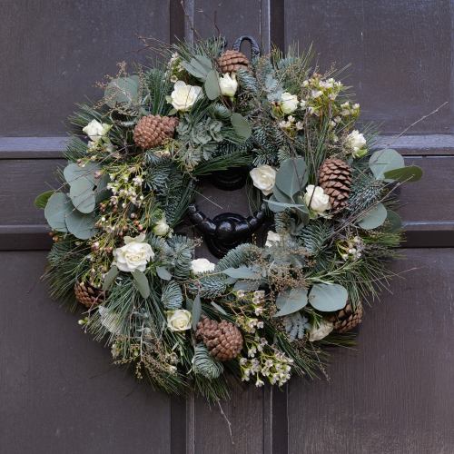 Festive ~ English Wild Hedgerow Door Wreath ~ Pre-Order