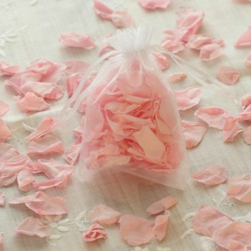 Confetti ~ 20 Mini Bags Of Pink Petals