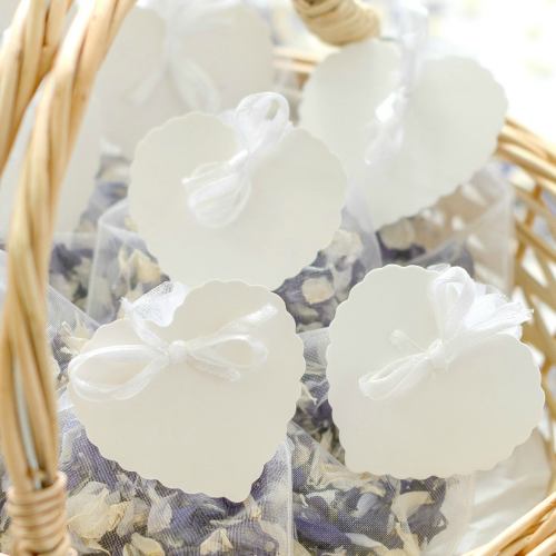 Confetti ~10 Bags Of Delphinium Petals & Hearts