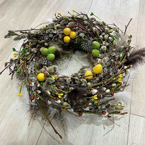 Spring ~ Pussy Willow Easter Wreath